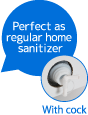 Perfect as regular home sanitizer